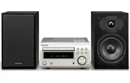 Denon Zestaw stereo miniwieża RCD-M41DAB kolumny Wilson Raptor 3 białe