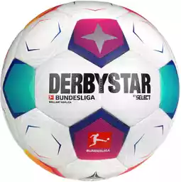 Derbystar Piłka Nożna Bundesliga Brillant Replica v23 FIFA Basic Ball 162008C Rozmiar 5 Biała