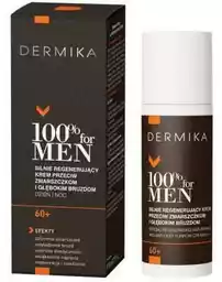 Dermika 100% For Men 60-Silnie regenerujący krem przeciw zmarszczkom i głębokim bruzdom 50ml