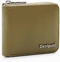 Desigual Mały Portfel Damski 24SAYL01 Khaki