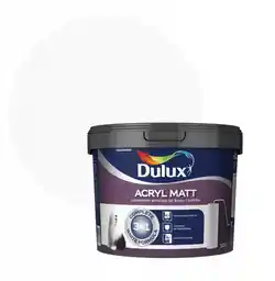 Dulux ACRYL emulsja Lateksowa farba Biała MATT 10L