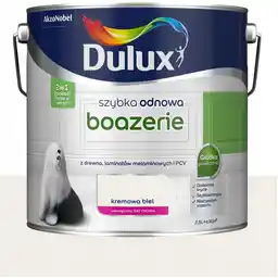 Dulux Farba szybka odnowa Boazerie Kremowa Biel 2,5l