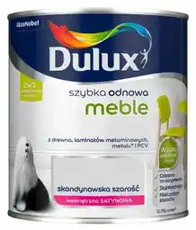 Dulux Farba Szybka Odnowa Meble 0,75l Skandynawska Szarość