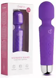 Easytoys Mini Wand - ładowalny wibrator-masażer (fioletowy)