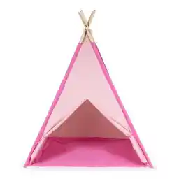 Ecotoys Namiot namiocik tipi indiański wigwam różowy dla dzieci