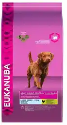 Eukanuba adult large breed weight control chicken 15kg