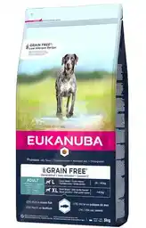 Eukanuba Grain Free Adult Large Breed, z łososiem - 3 kg