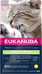 Eukanuba SUCHA Karma dla kota Koty dorosłe Hairball Control KURCZAK 2kg