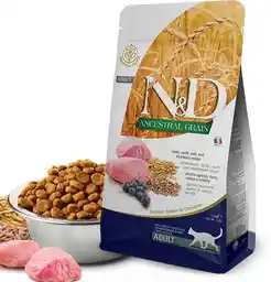 Farmina N&D Ancestral Grain Lamb & Blueberry Adult - sucha karma dla kota - 1,5kg