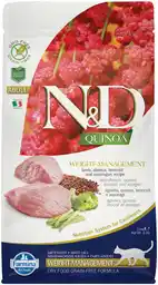 Farmina N&amp;D Quinoa feline WEIGHT MANAGEMENT LAMB 1,5kg karma sucha