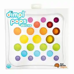 Fat Brain Toys Bąbelki tablica sensoryczna Dimpl Pops Delux