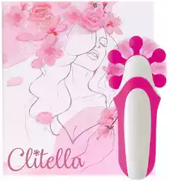 FeelzToys Clitella Oral Pink - Wibrator imtiujący seks oralny Różowy