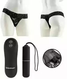 Fetish Fantasy Edition Vibrating Panty - Wibrator łechtaczkowy z majtkami