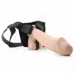 Fetish Fantasy Extreme Strap On Pusty Skórzana Uprząż 30,5cm Cielisty