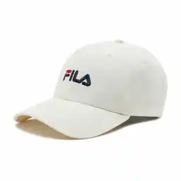 Fila Czapka z daszkiem Brasov 6 Panel Cap With Linear Logo Strap Back FCU0019 Biały