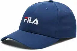 Fila Czapka z daszkiem Brasov 6 Panel Cap With Linear Logo Strap Back FCU0019 Granatowy