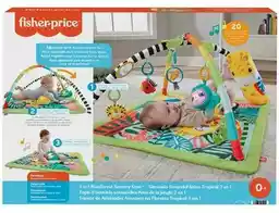 FISHER PRICE Mata edukacyjna Las tropikalny HJW08