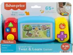 FISHER PRICE Zabawka interaktywna Ucz się i śmiej! Konsola ABC małego gracza HNN39