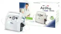 FLAEM AirPro 3000 Plus Profesjonalny inhalator pneumatyczny tłokowy z płynną regulacją