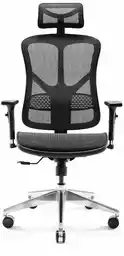 Fotel biurowy Diablo Chairs V-Basic Normal Size Tkanina Czarny