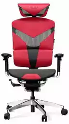 Fotel biurowy Diablo Chairs V-Dynamic Normal Size Tkanina Karmazynowy