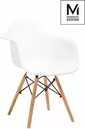 Fotel Daw Dsw biały Modesto Design
