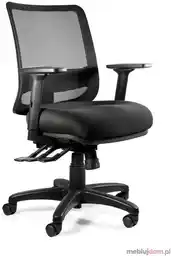 Fotel ergonomiczny SAGA PLUS M bl418 czarny Unique