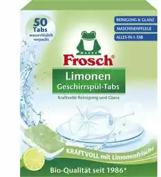 Frosch Tabletki do Zmywarki z Limonką, 50 szt