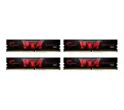 G.skill Aegis DDR4 64GB 4 x 16TB 3200 CL16 Czarno-czerwony Pamięć RAM F4-3200C16Q-64GIS