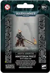 Games Workshop Adepta Sororitas: Ministorum Priest With Vindictor