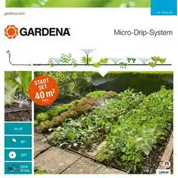 Gardena Micro-Drip-System zestaw podstawowy na grządki i rabaty 13015-20