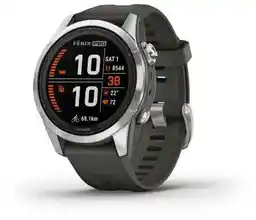 Garmin fenix 7S Pro Solar 42mm GPS Grafitowy Smartwatch 010-02776-01