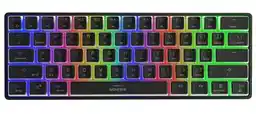 Genesis Thor 660 RGB Gateron Red Czarny Klawiatura mechaniczna