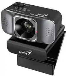 Genius kamera web Full Hd FaceCam Quiet, 1920x1080, Usb 2.0, czarna, Windows