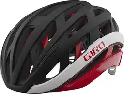 Giro Helios Spherical kask męski matowy czarny czerwony rozmiar S