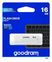 Goodram Pamięć USB UME2 Biały 16 GB 5 MB/s-20 MB/s