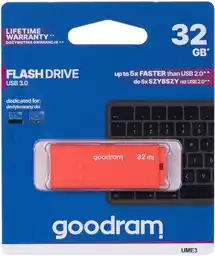 Goodram Pendrive UME3 32GB USB 3.0 Pomarańczowy