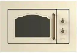 Gorenje Kuchenka mikrofalowa do zabudowy BM235CLI 23L Retro Kość Słoniowa