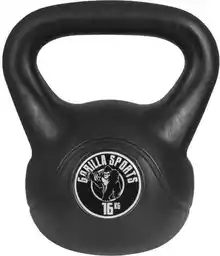 Gorilla Sports 16 kg kettlebell ciężarek