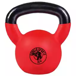 Gorilla Sports 16 kg Kettlebell gumowany