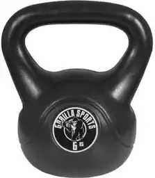 Gorilla Sports 6 kg kettlebell ciężarek