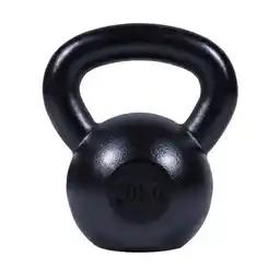 Gorilla Sports Kettlebell żeliwny czarny 20kg