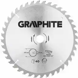 GRAPHITE Tarcza do cięcia 55H606 300 mm