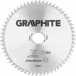 GRAPHITE Tarcza do cięcia 55H611 250 mm