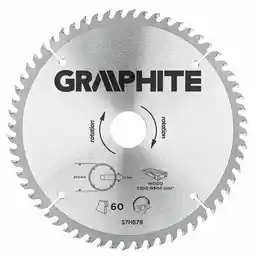 GRAPHITE Tarcza do cięcia 57H678 200 mm