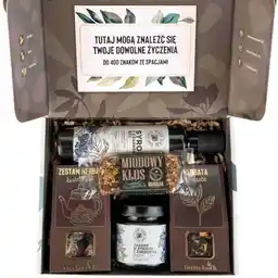 Green Touch Zestaw prezentowy zestaw herbat kwitnących syrop owoce herbata prezent box