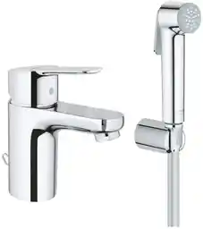 Grohe BauEdge Bateria umywalkowa z rączką Bidetta chrom 23757000