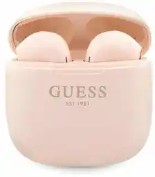 Guess słuchawki Bluetooth GUTWST26PSP TWS plus stacja dokująca różowy/pink Classic EST Logo