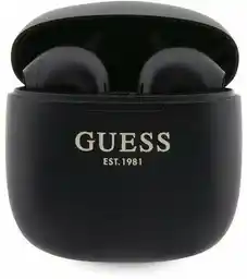 Guess Słuchawki Bluetooth TWS GUTWST26PSK Czarne