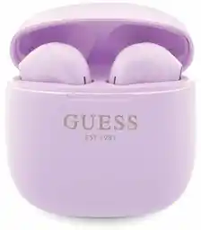 Guess Słuchawki Bluetooth TWS GUTWST26PSU Fioletowe